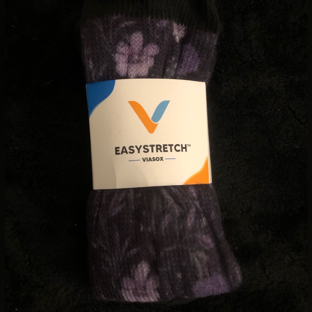 Viasox EasyStretch L/XL knee high socks
